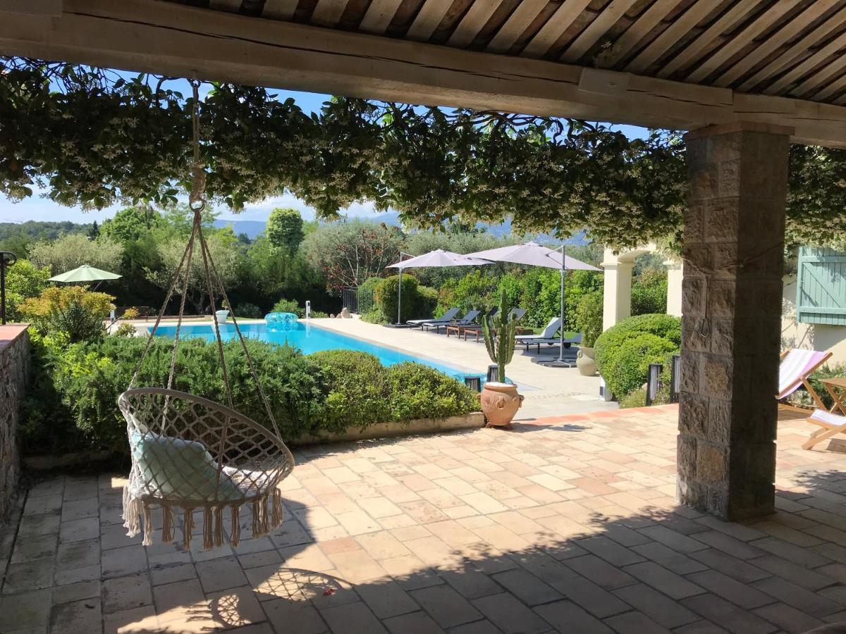 Le Mas de la Source Bed and Breakfast Mougins Exterior foto
