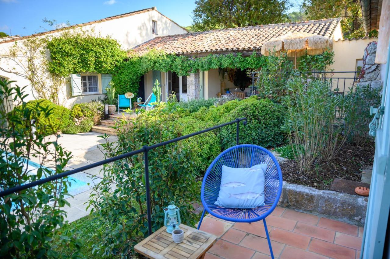 Le Mas de la Source Bed and Breakfast Mougins Exterior foto